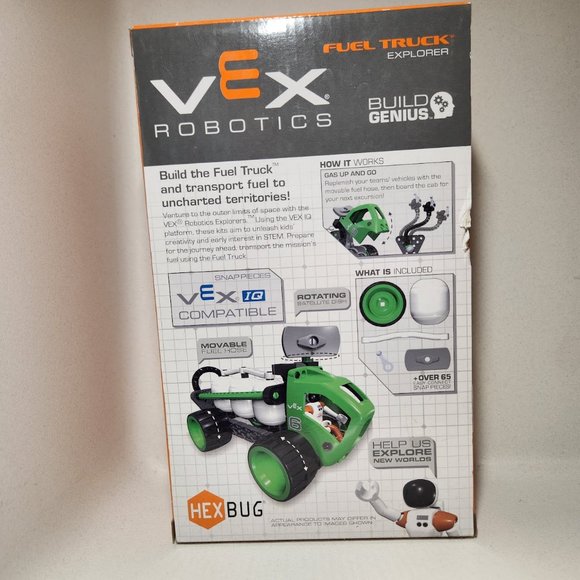 NEW VEX Robotics Fuel Truck by HEXBUG Robot Engineering STEM Building Toy Kit Re - Picture 5 of 8